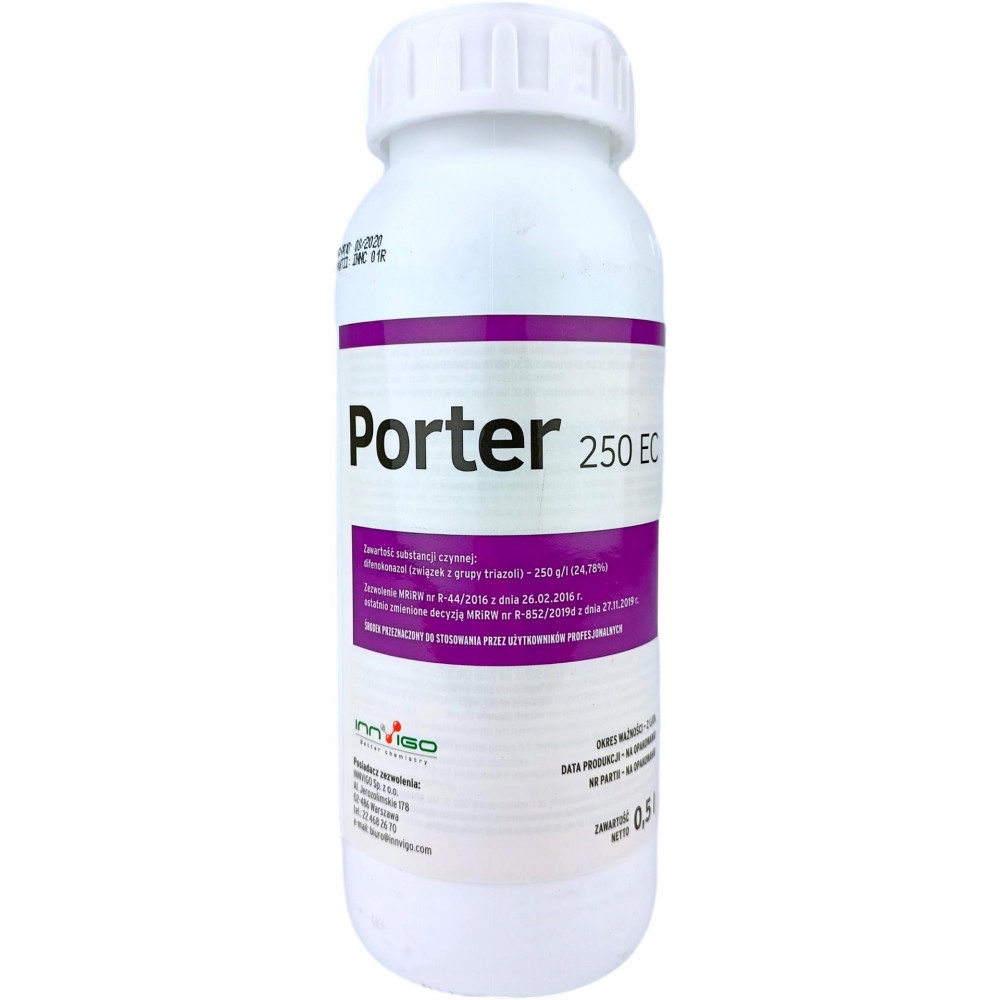 

Porter 250 Ec Innvigo Fungicyd Grzybobójczy 0,5L