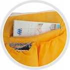 CANPOL TORBA DO WÓZKA DLA MAMY Z PRZEWIJAKIEM Wzór dominujący jodełka