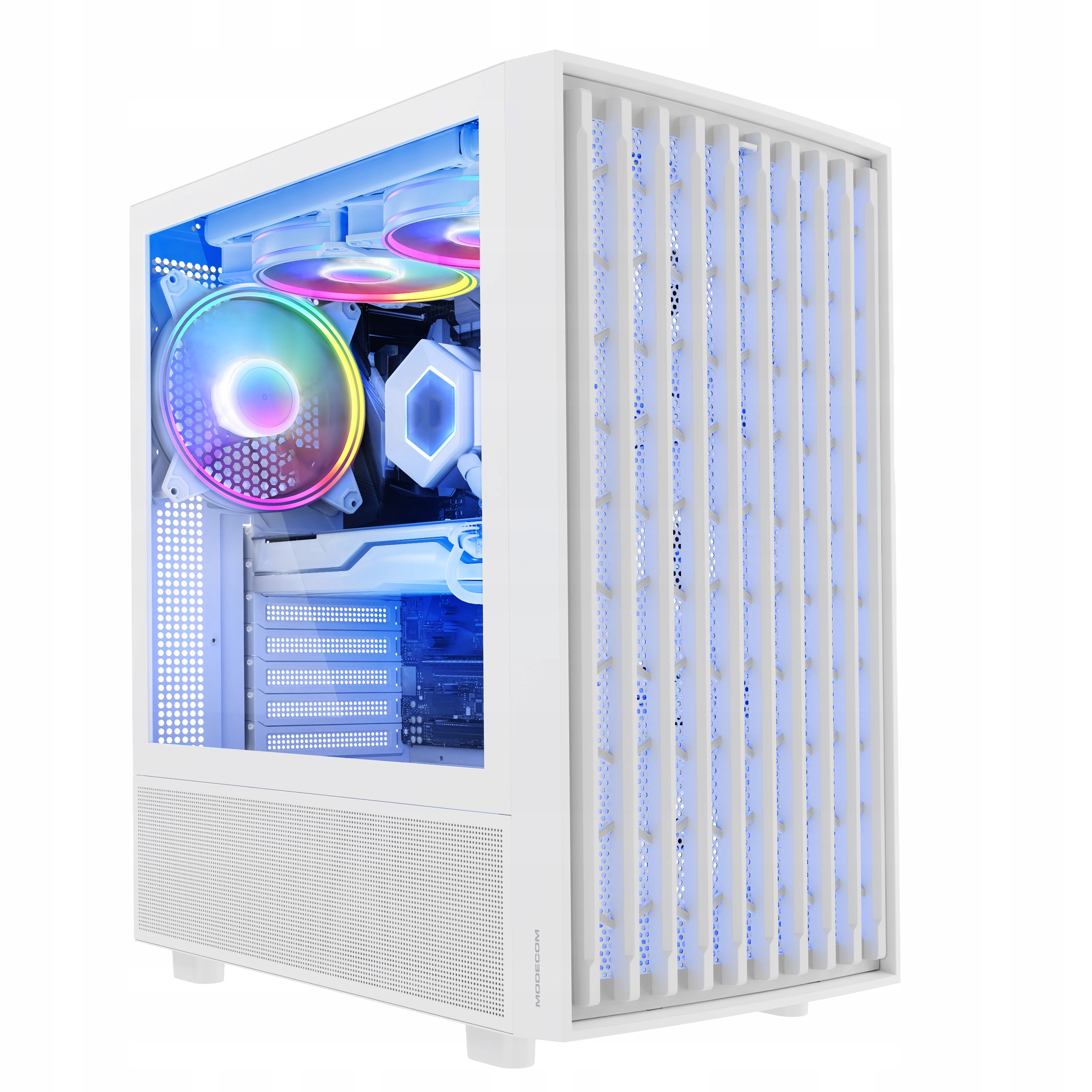Modecom Breeze Argb Flow MIDI White Atx herní počítačová skříň