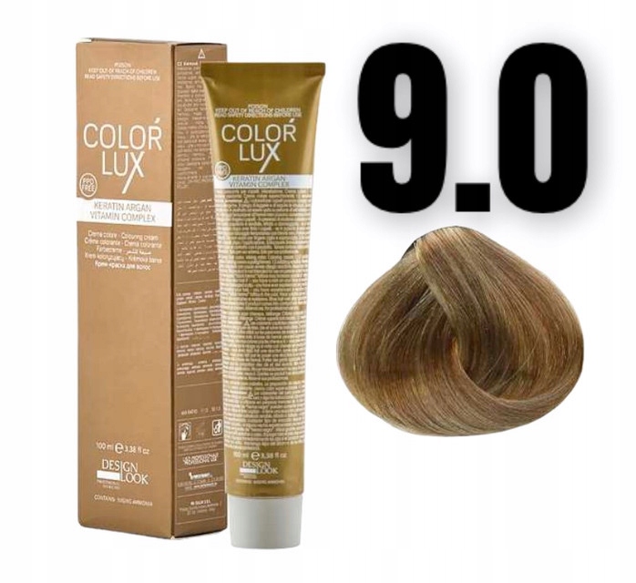 

Design Look Color Lux 100ml farba do włosów 9.0