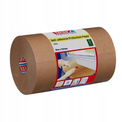 Papír zakrývací samolepící, 50 m x 300 mm, Tesa