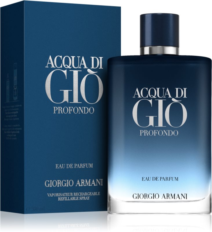 Armani Acqua di Gio Profondo parfémovaná voda pro muže 200 Ml