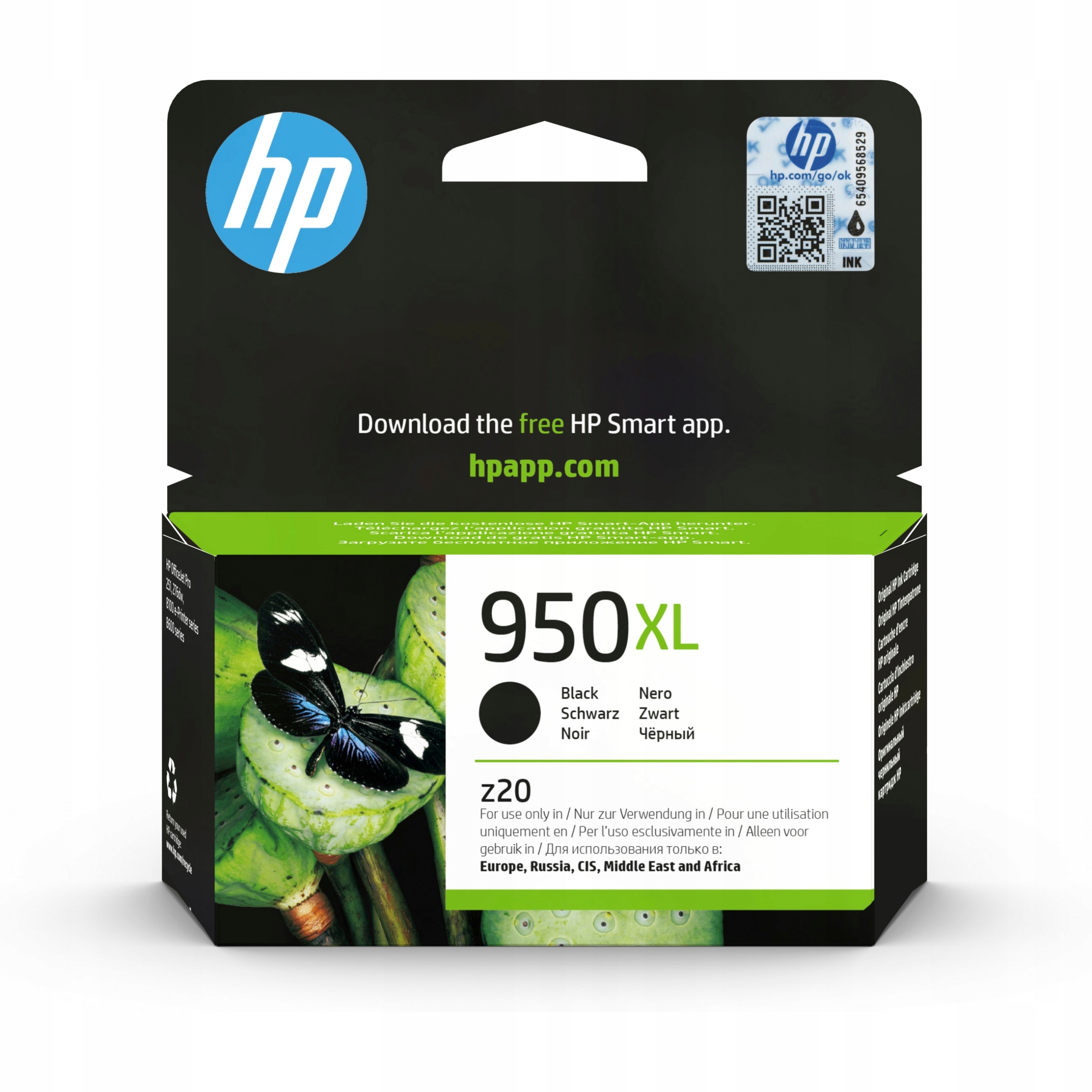 Hp Tinte 950XL CN045AE 53ml 2300 stron Czarny