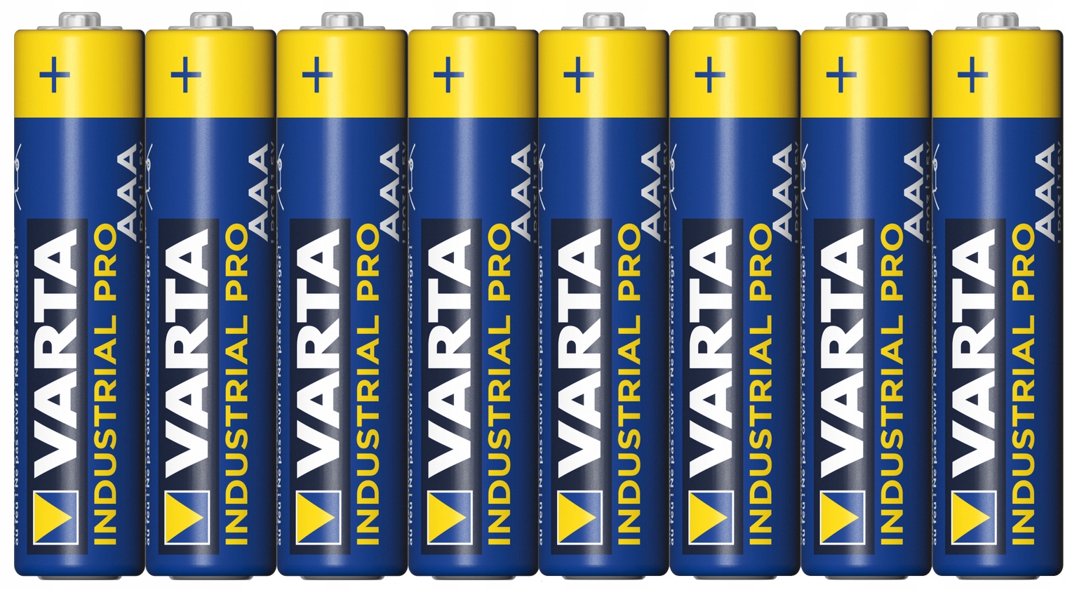 

8 szt. Baterie alkaliczne Varta Industrial Aaa LR3
