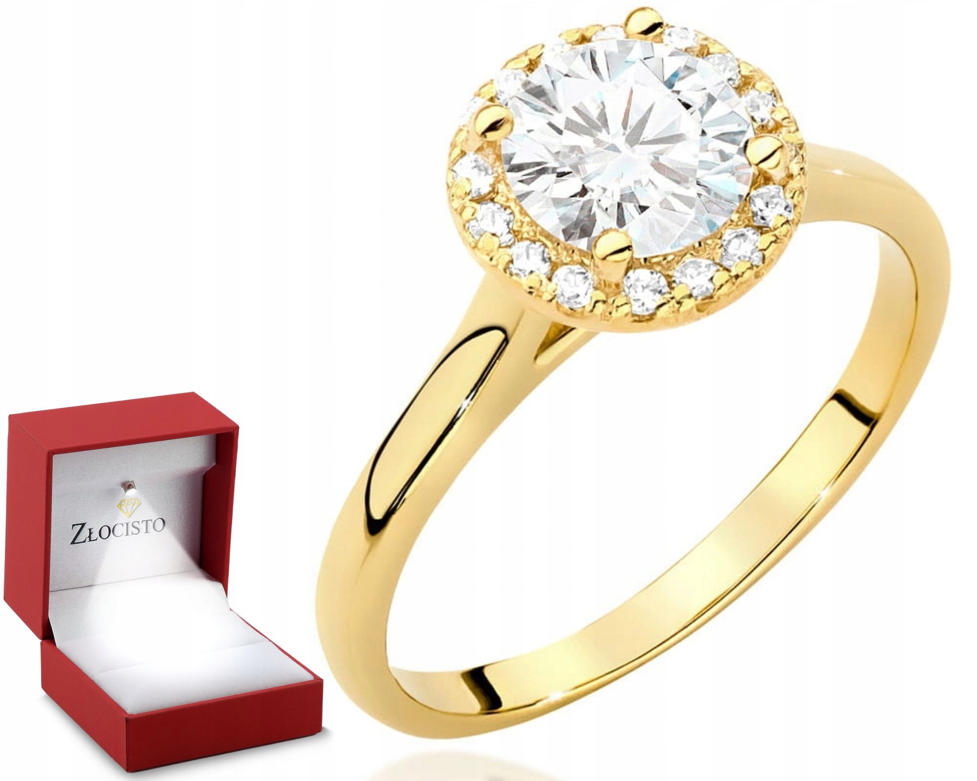 Zlatý Prstýnek S Diamanty, Brilianty 585 Gravírování