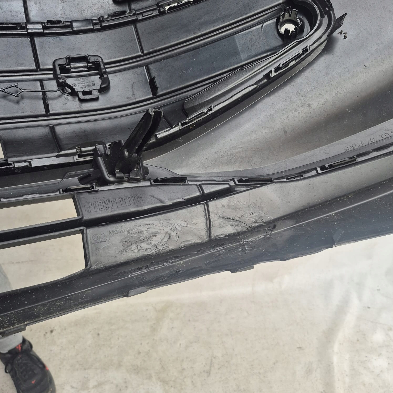 VW TIGUAN III 3 571 24-> bumper front front PDC