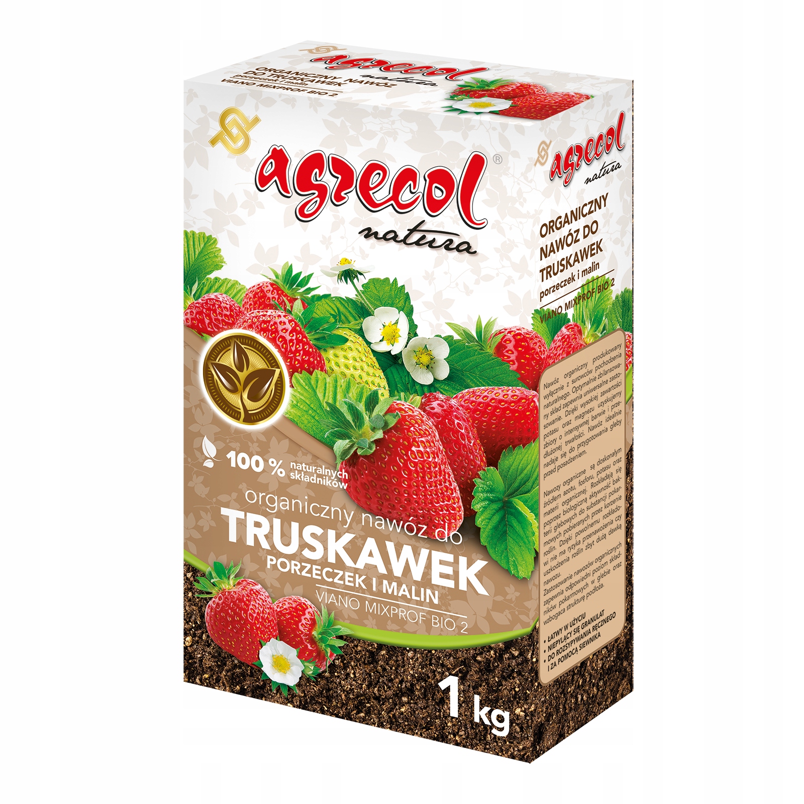 

Nawóz Do Truskawek Organiczny 1kg Agrecol Natura