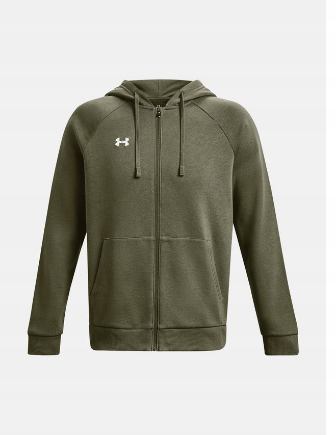Pánská mikina Under Armour Ua Rival Fleece Fz zelená L