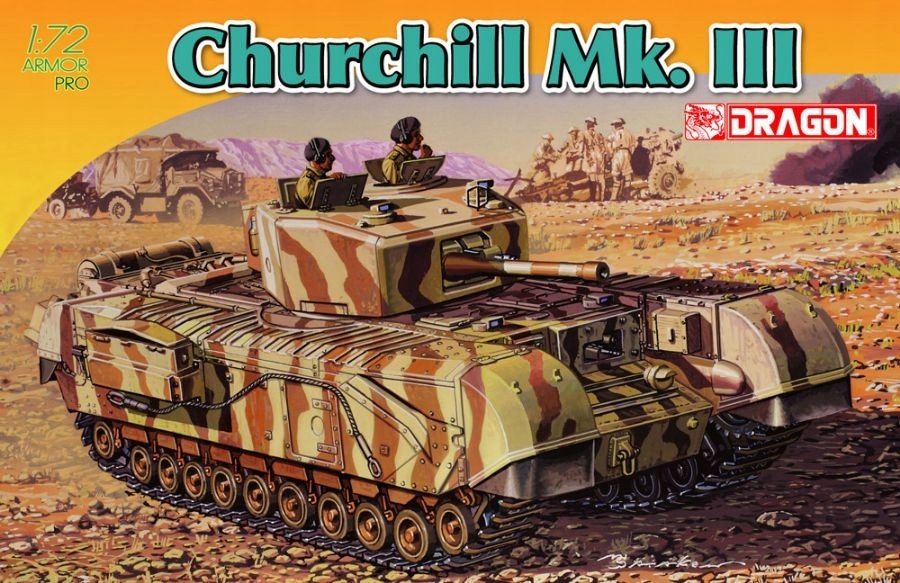 1:72 Britský tank Churchill Mk.III