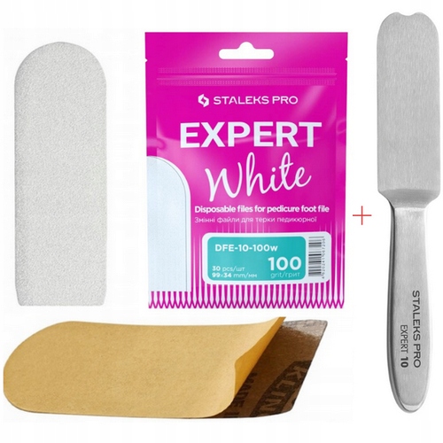 Staleks Sada 30 Nástavců Pro Struhadlo DFE-10-100W Kovová Základna Nosič MBE-10