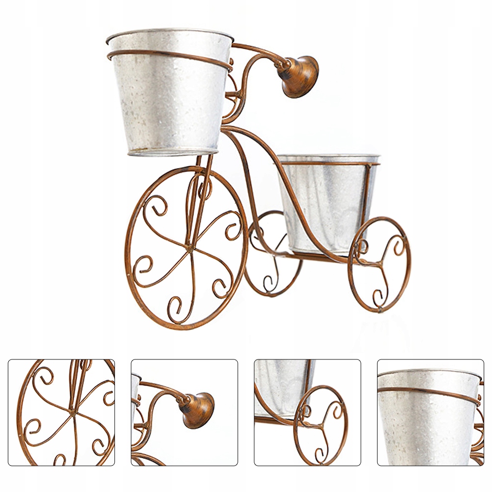 Stojak na rowery z półką na kwiaty Model l90