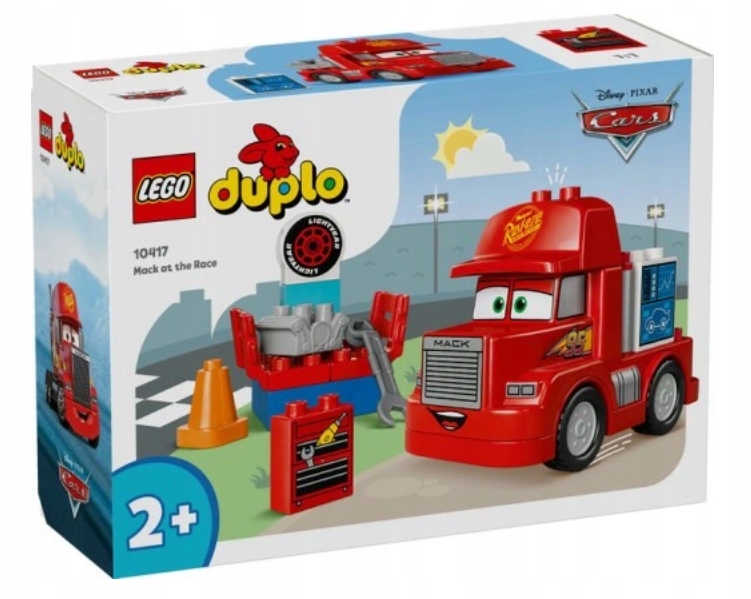 Lego 10417 Duplo Cars Maniek Na Závodě