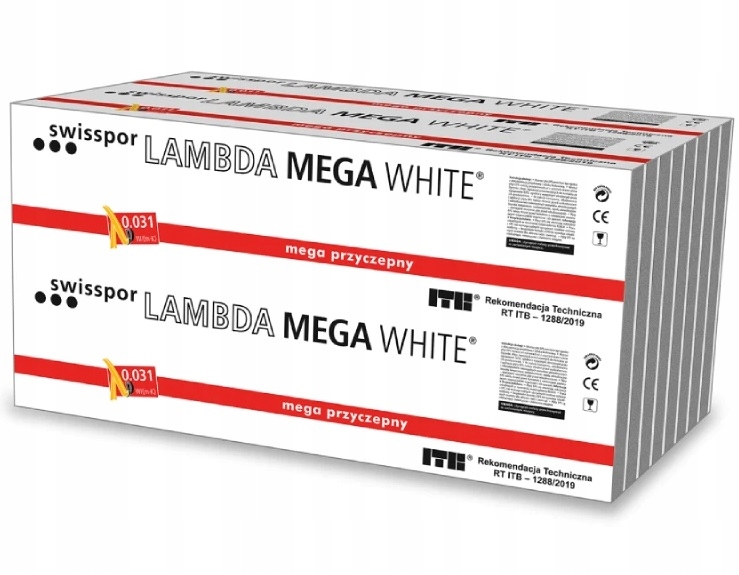 Styropian Swisspor Lambda MEGA White 031 GRAFITOWY 15cm 3m2 PACZKA