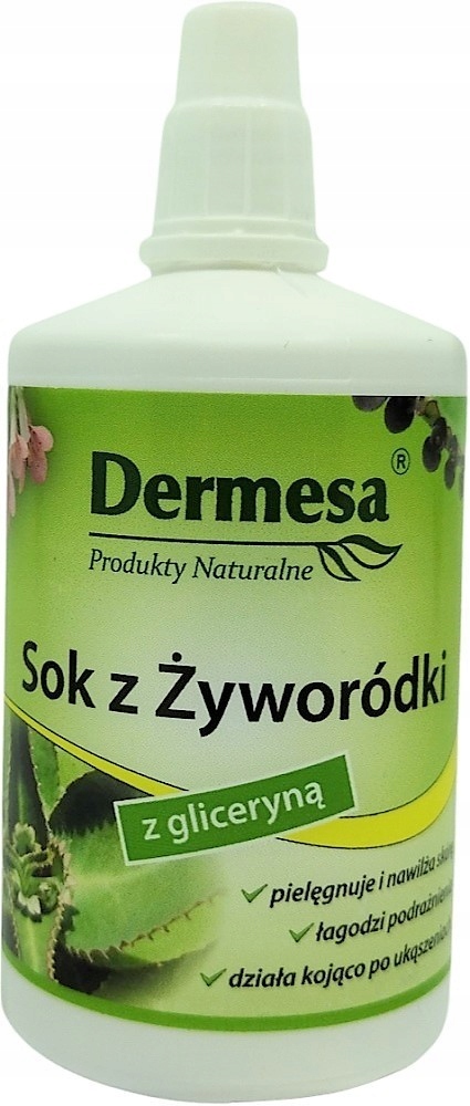 

Dermesa Sok Z Żyworódki Z Gliceryną Polski 100ml