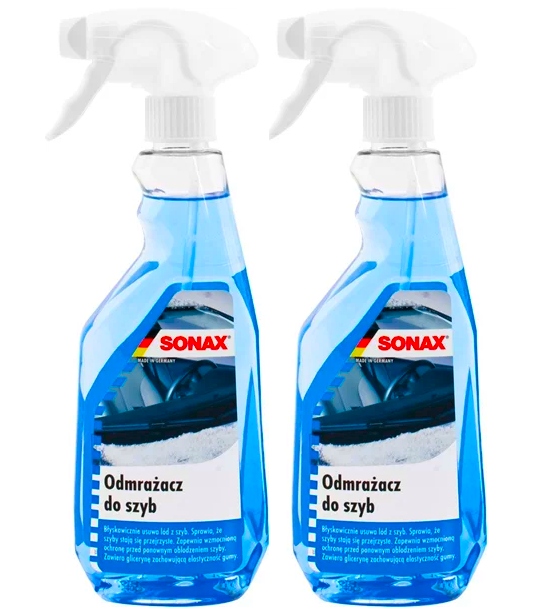 2x Odmrażacz do szyb Sonax 500 ml
