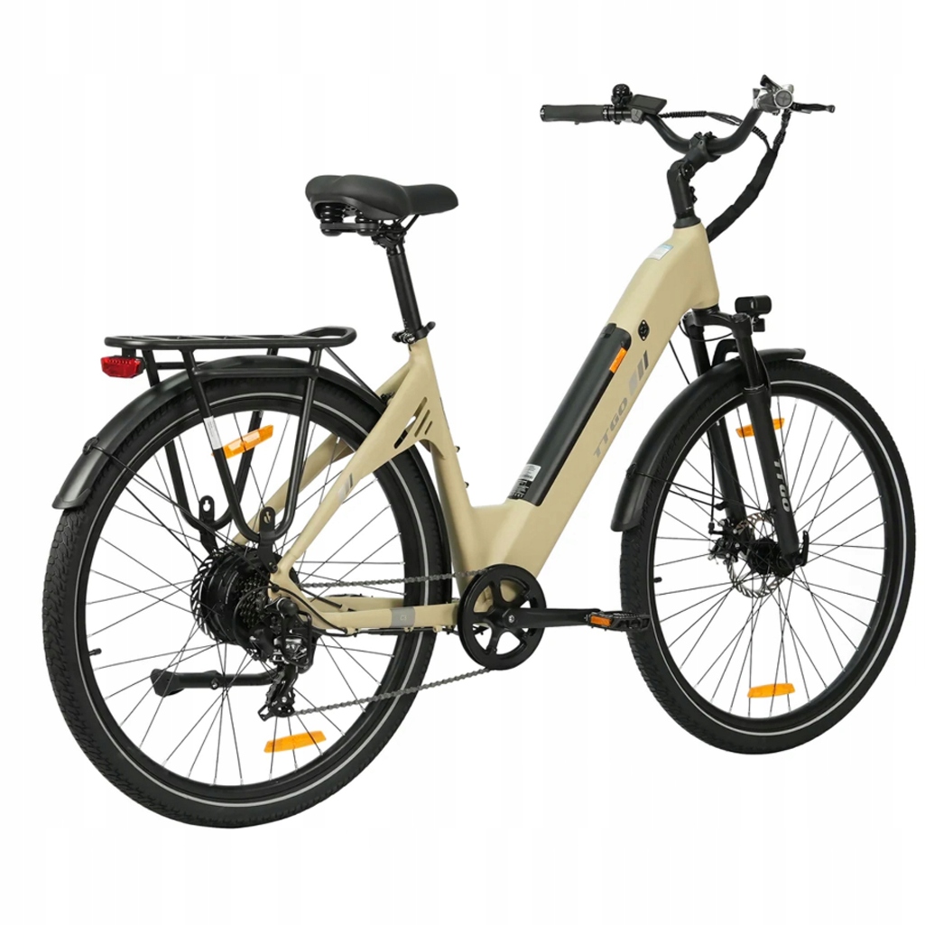 28" Męskie/Damskie Miejskie Rowery Elektryczne Ttgo C3 Se 250W 25km/h 36V 18Ah