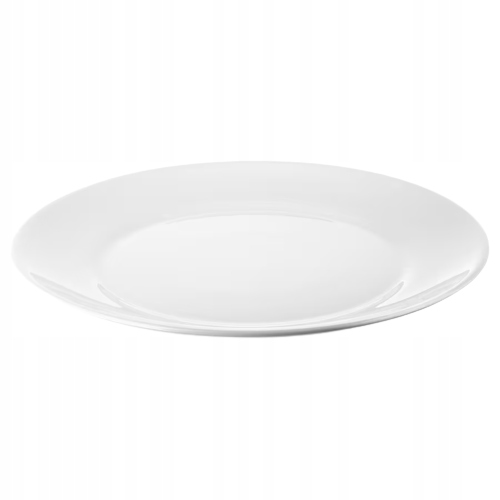 

Ikea Oftast Talerz obiadowy biały, 25 cm