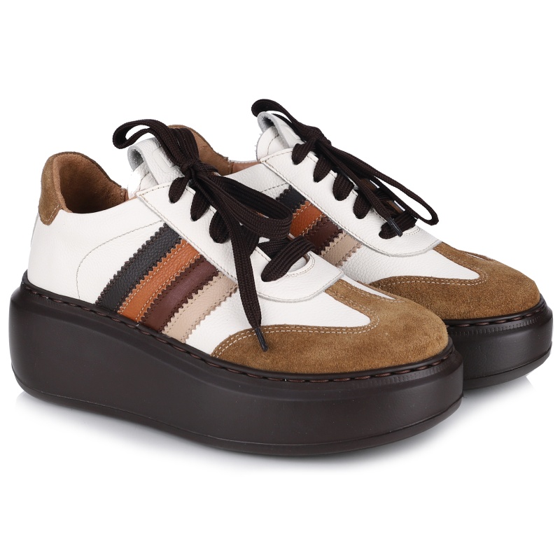 Dámské tenisky Simen 8382A W.corda/floater Bianco VEL..40