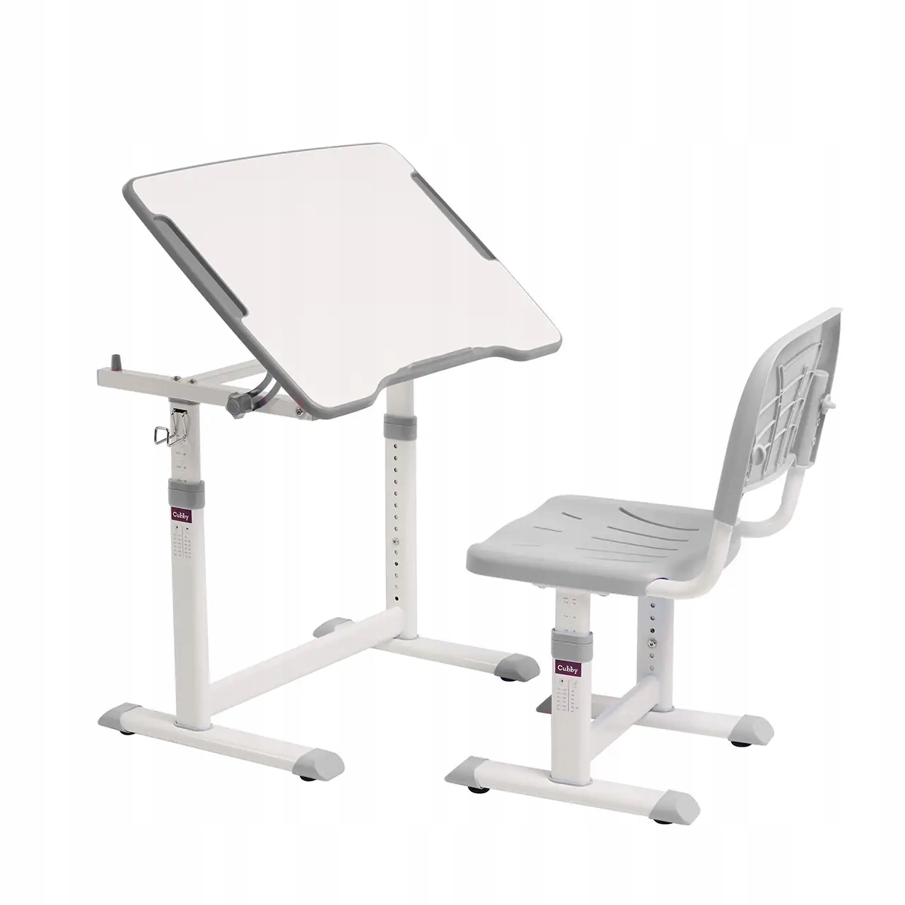 

Cubby Olea Grey zestaw regulowane biurko+krzesełko