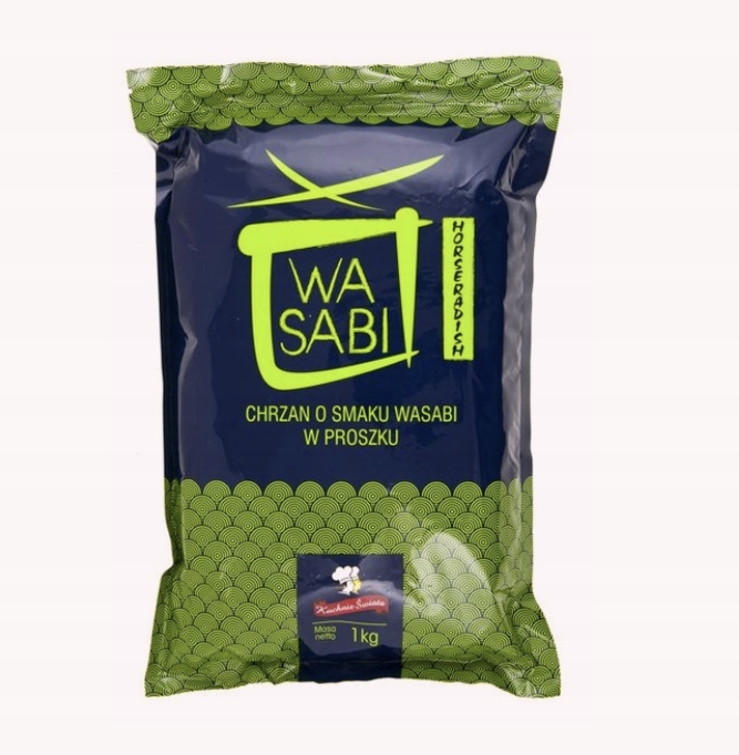Křen Wasabi, prášek 1 kg Kuchnie Świata