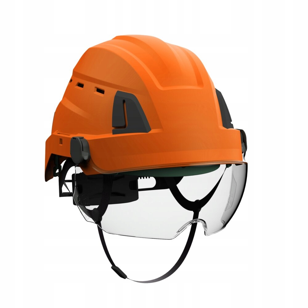 Ochranná přilba Atra 40V s ventilací a krytem S41, oranžová