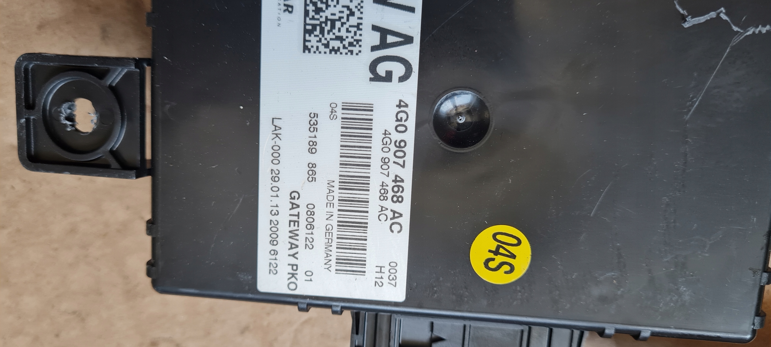 S6 C7 4G A6 modulo Centralina GATEWAY 4G0907468AC A7 4G