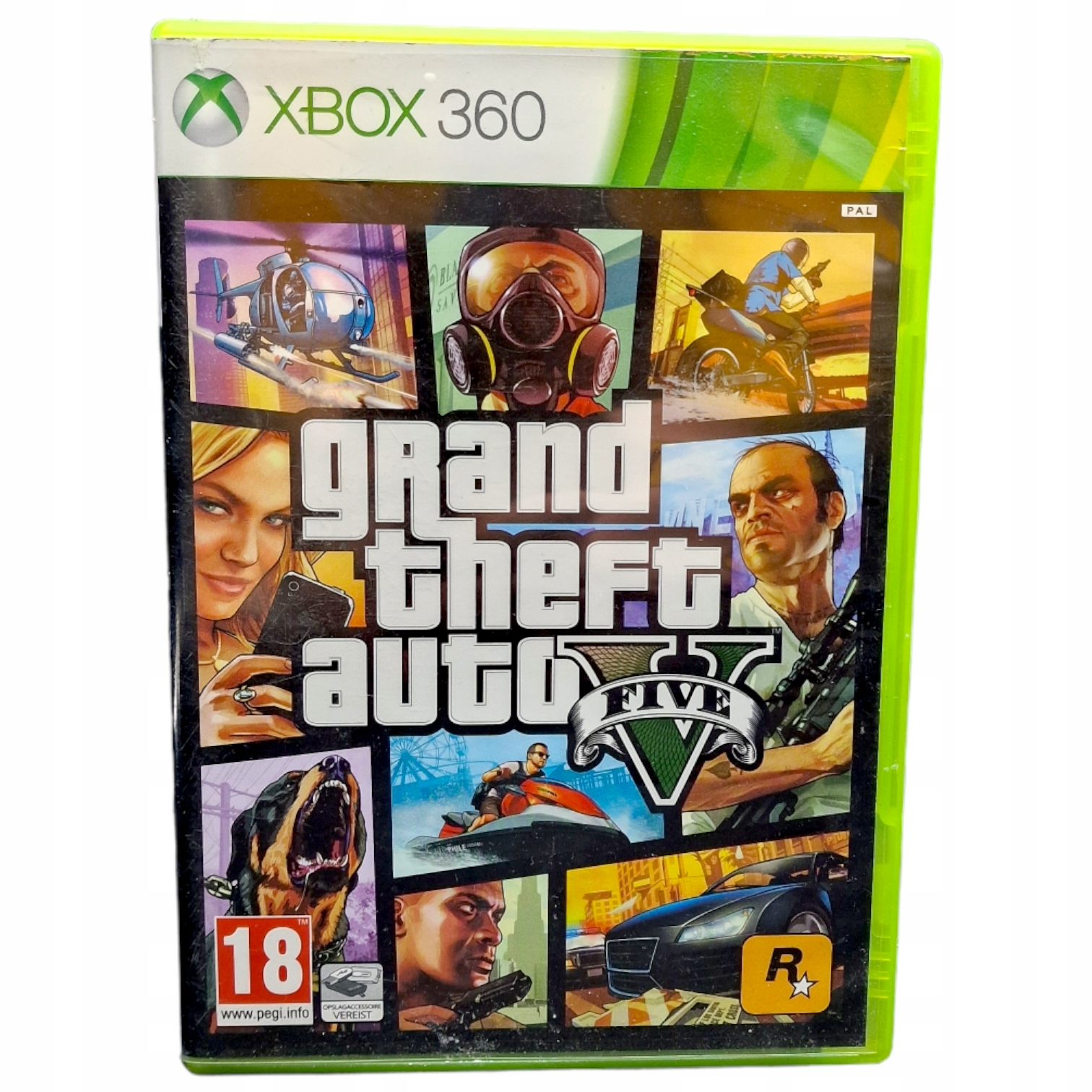 Gta 5 Grand Theft Auto V Xbox 360 X360 Mapa Plakat Stan Używany 69