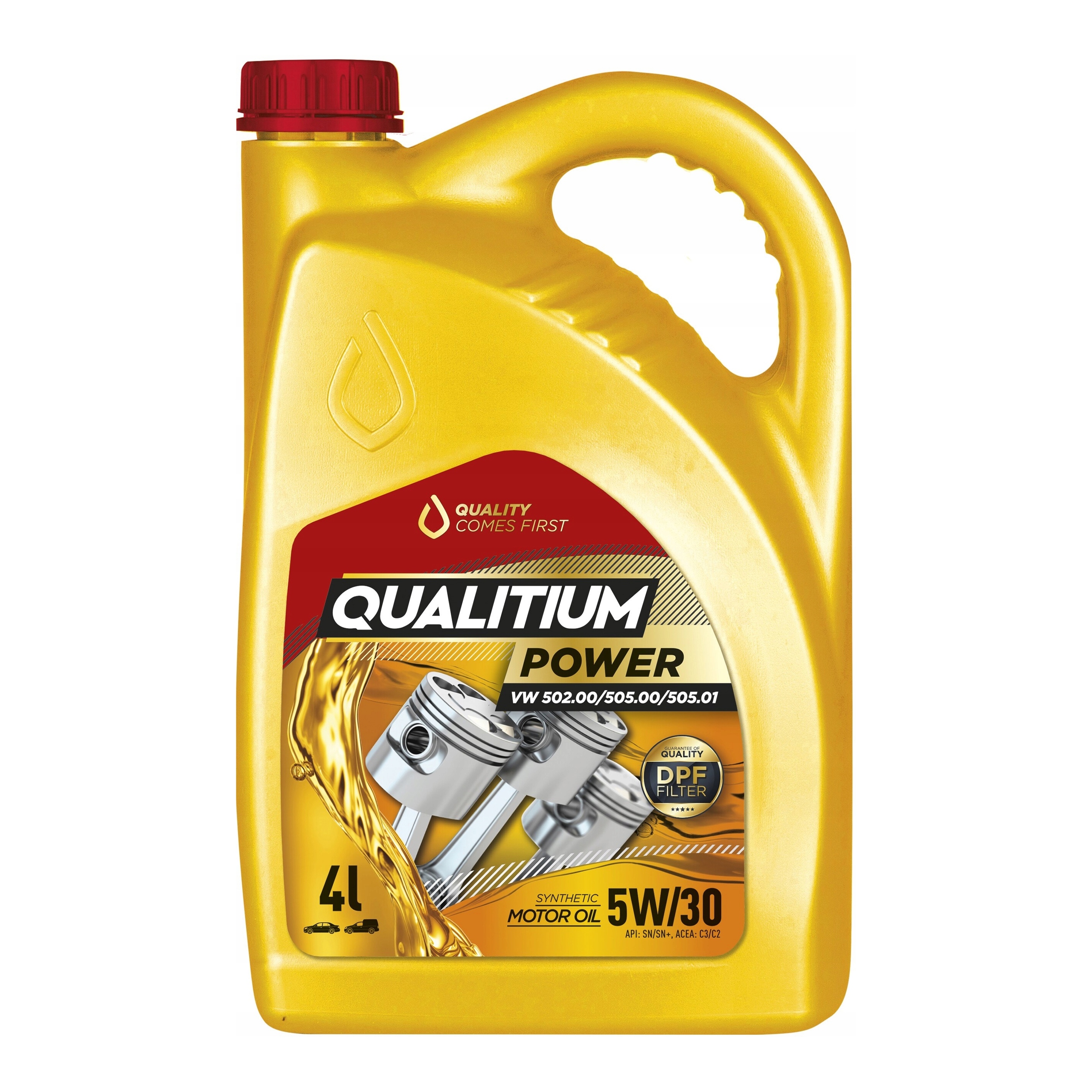 Qualitium Power 5W-30 4L Gm dexos2 Vw 505.01 Bmw LL-04