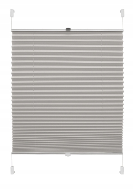 Roleta plisowana Verona 72,5x150 cm szary