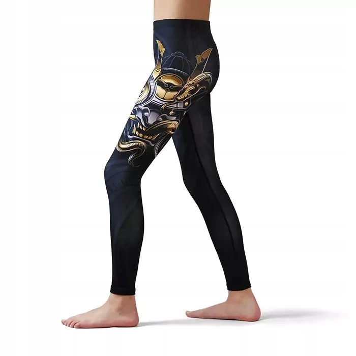 Dětské termoaktivní legíny pro děti Oni Samurai 134 cm Ground Game