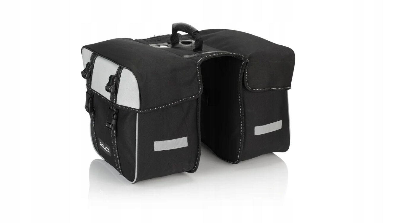 Duża Pojemna Podwójna Sakwa Rowerowa XLC Traveller BA-S74 Trekking