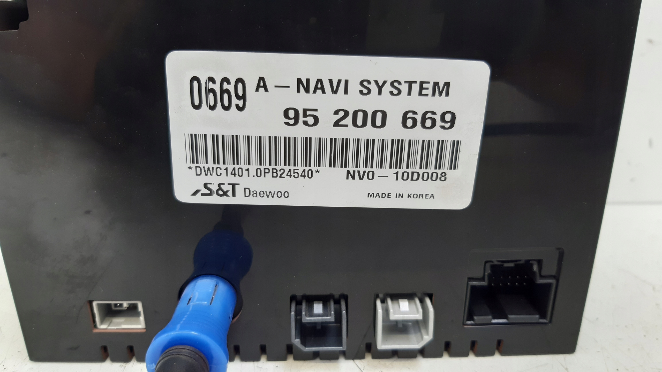display 95200669 Chevrolet Captiva