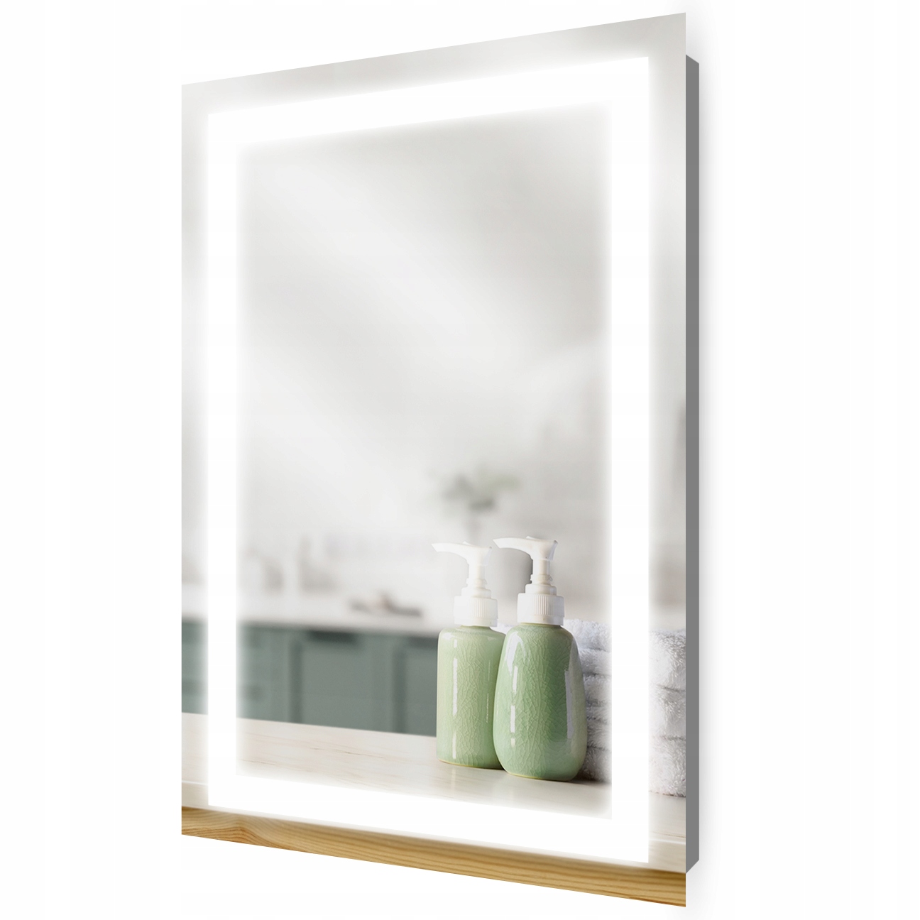 

Lustro Led Podświetlane Łazienkowe 40x60 Afrodyta