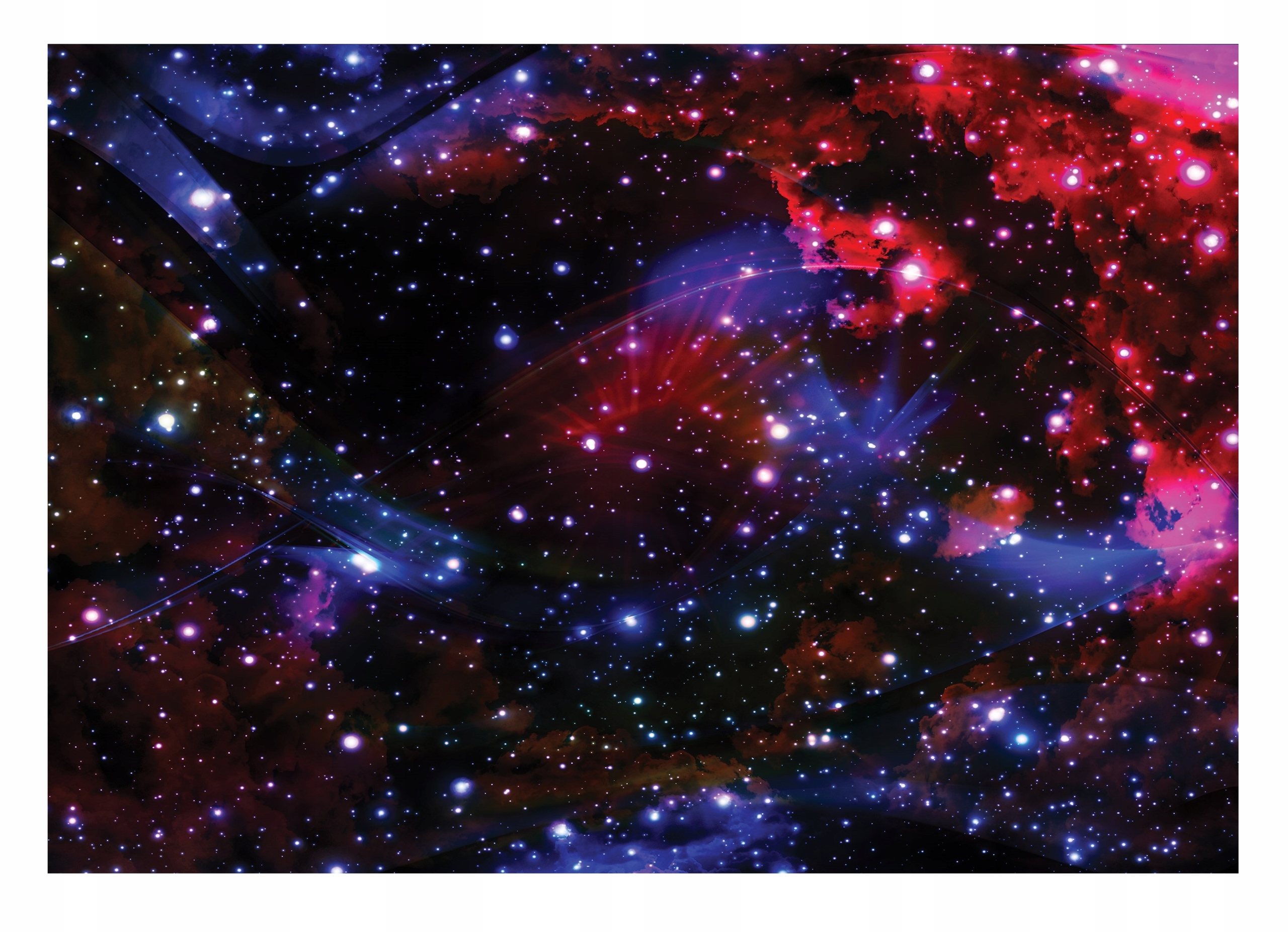 Fototapeta Hvězdy Vesmír Galaxie Strop 254x184