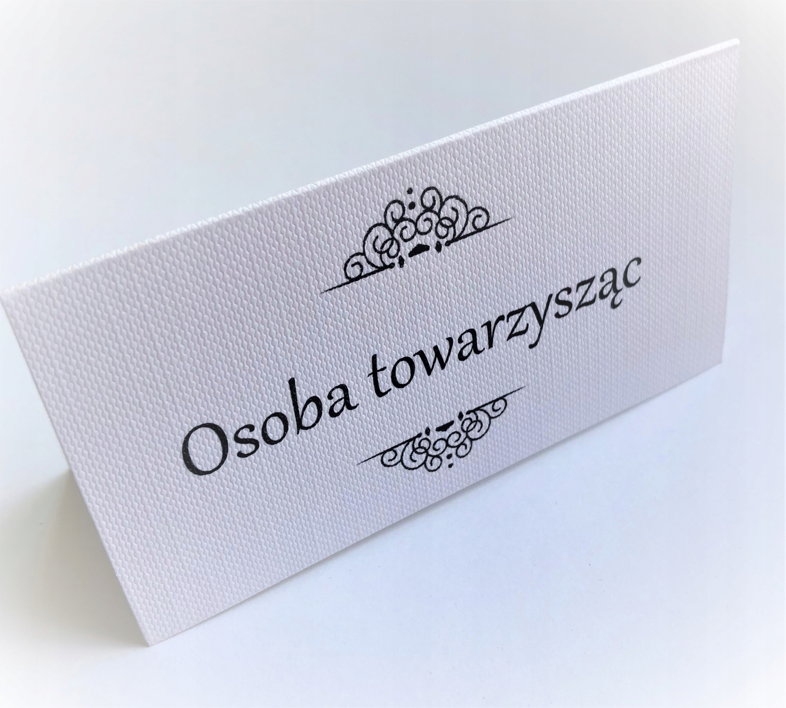 WINIETKI na stół USADZENIE GOŚCI winietki ślubne PLAN STOŁÓW sali 1sztuka