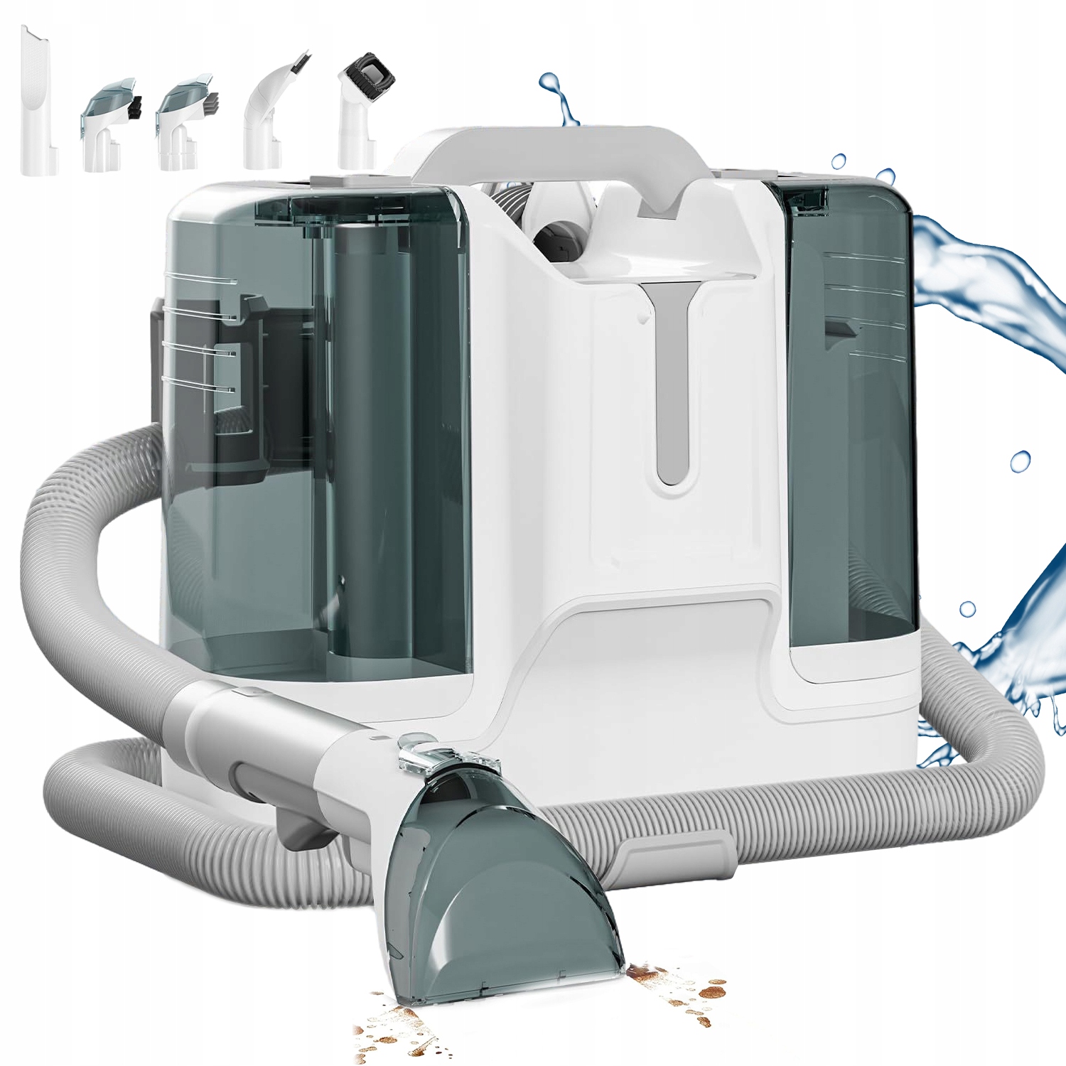 Stroj Na Čištění Čalounění 450 W 6 Trysek Pro Pohovky, Křesla A Koberce