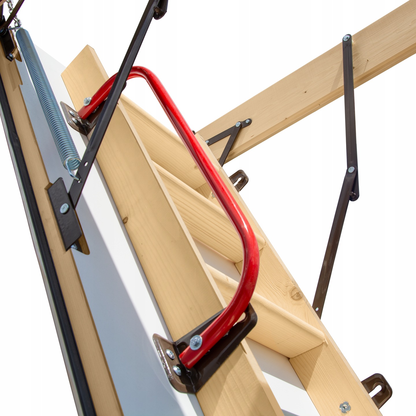 NAJCIEPLEJSZE Schody Wyłaz na strych NORDIC 87mm 90x70 70x90 0,44 W/m2K Grubość skrzyni 2 cm