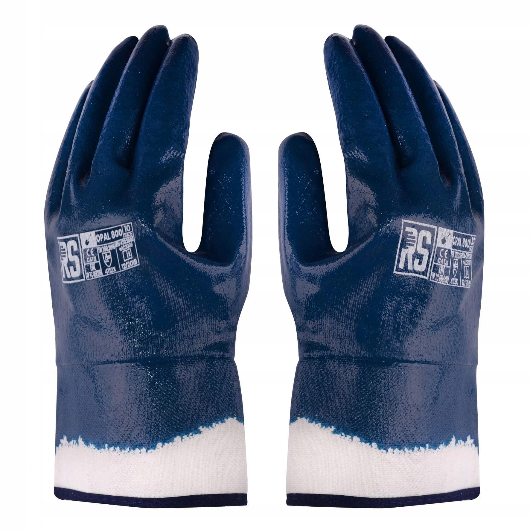 

Rękawice Nitrylowe Ciężkie 10 Par R. 11