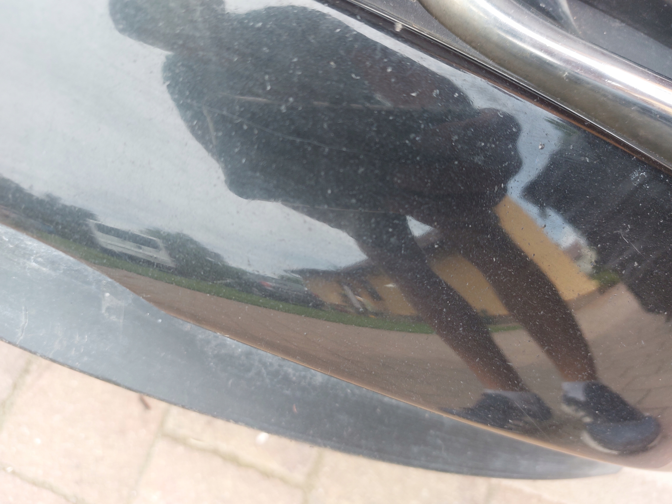 bumper front CITROEN C3 PICASSO 08-12r black EXLD