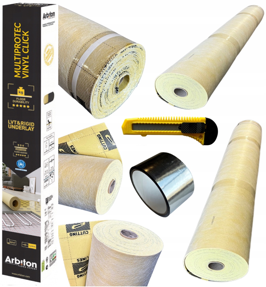 ARBITON MULTIPROTEC VINYL CLICK LVT 8,5m2 14mm