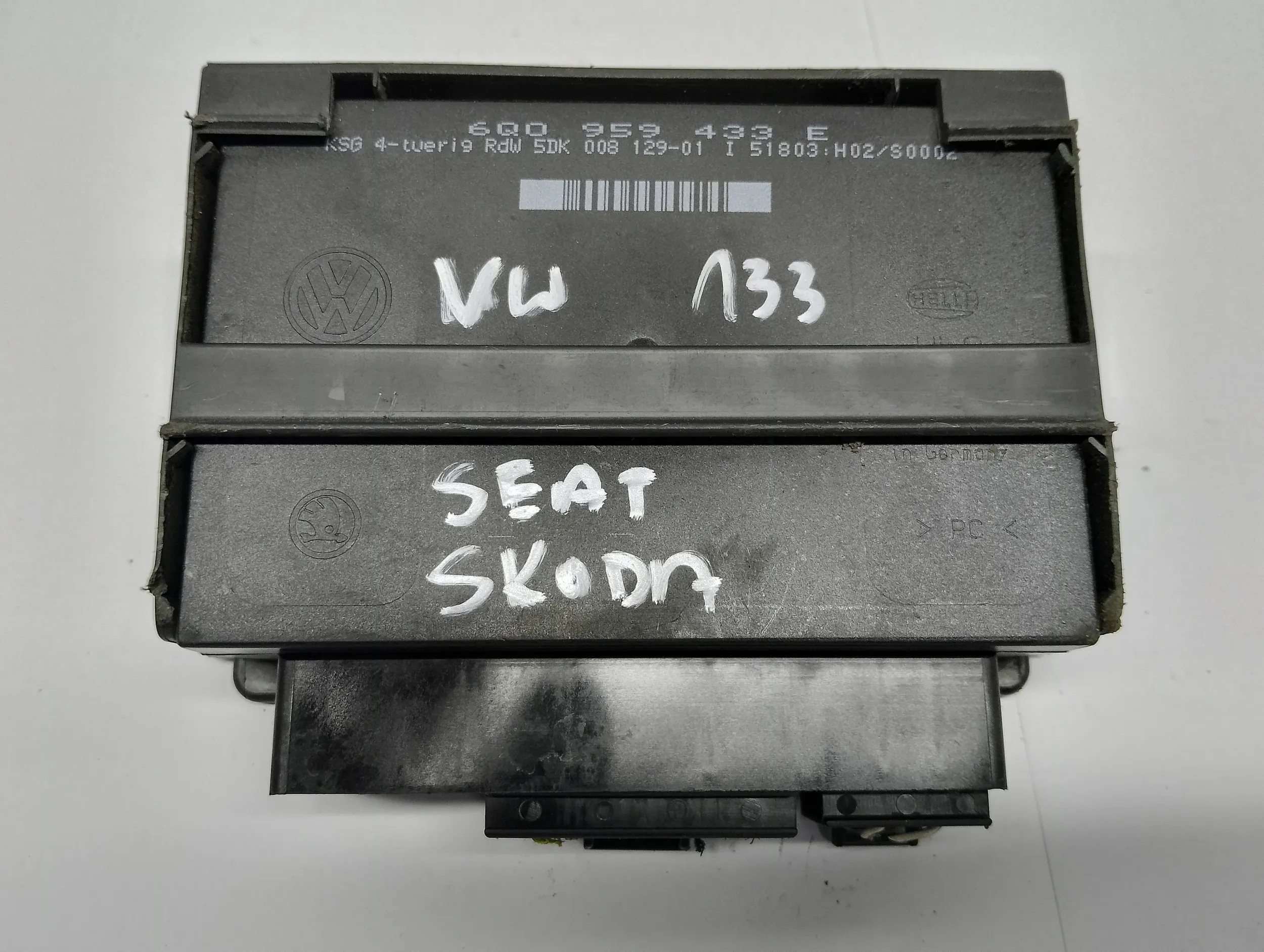 compartment control unit comfort control unit Volkswagen Seat Skoda 1J0959433E 5DK00812