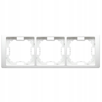 Ramka potrójna Simon BASIC Neos biała BMRC3