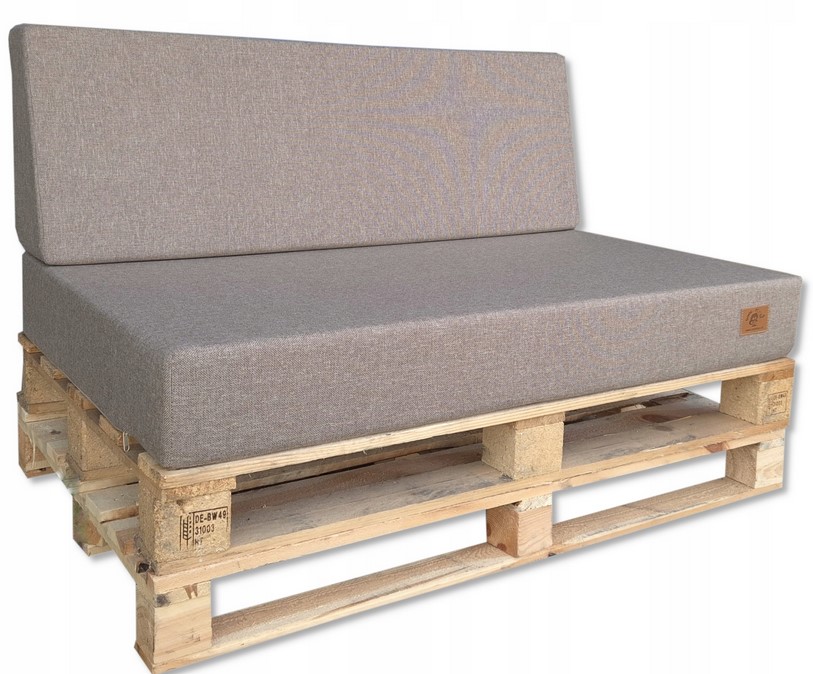 2 Polštáře na lavičku Palety Houpačka polštáře 120x80 40 klínů