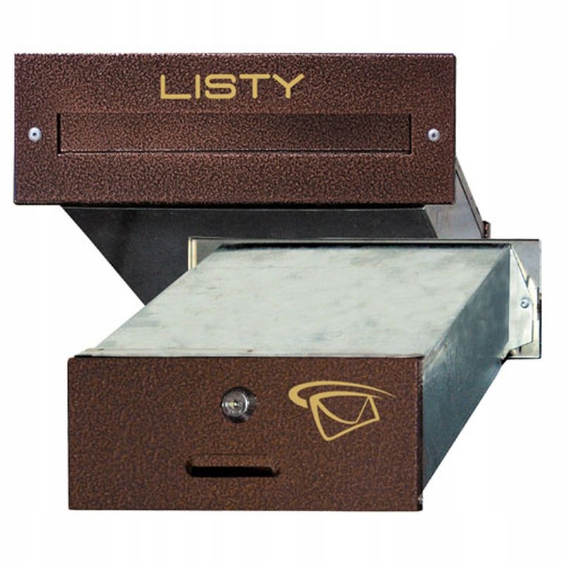 Aqbau krabice na zeď malovaná grafitová vhazovačka Na Dopisy