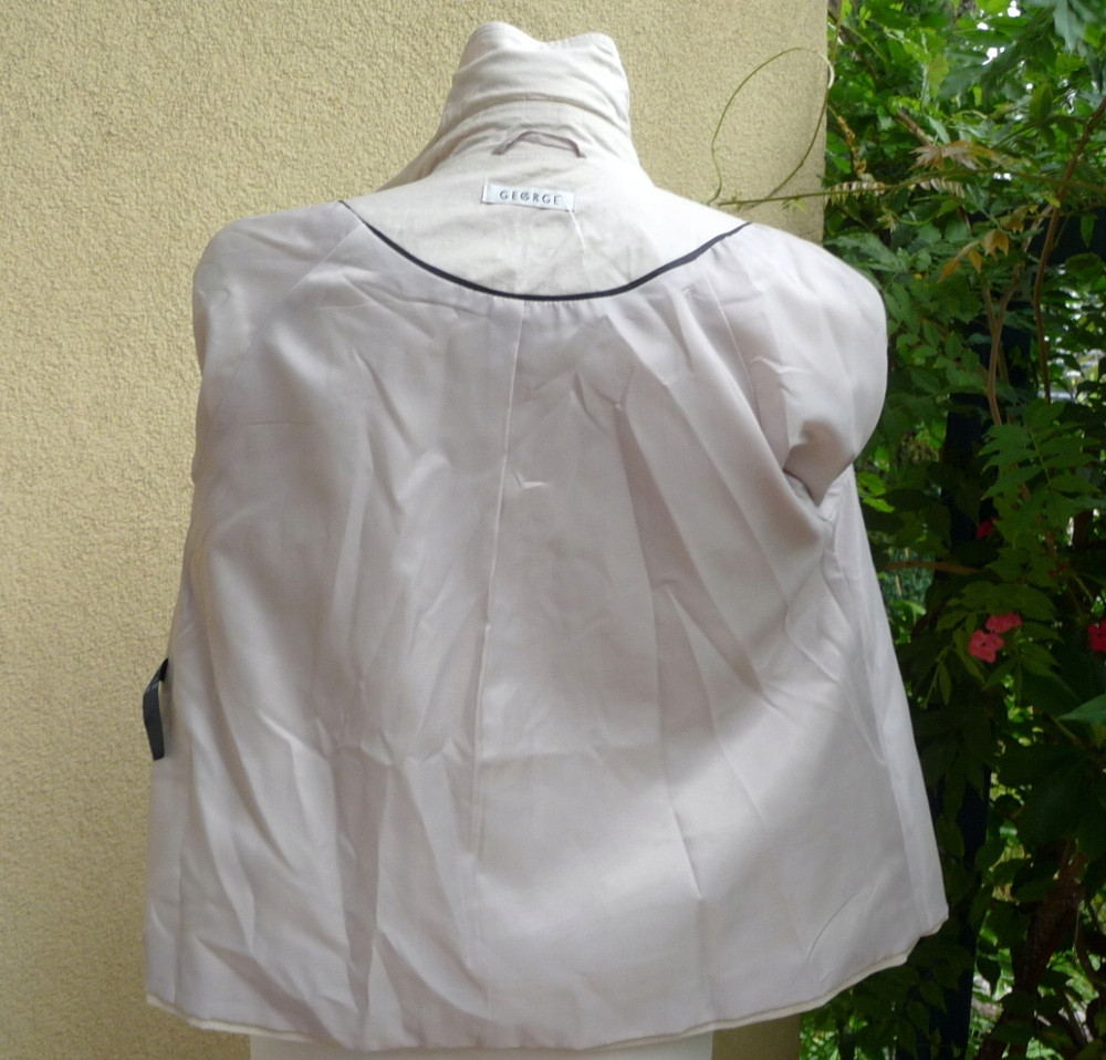 GEORGE KRÓTKI PŁASZCZ KURTKA LUŹNA BAWEŁNA 10 38 M Marka George