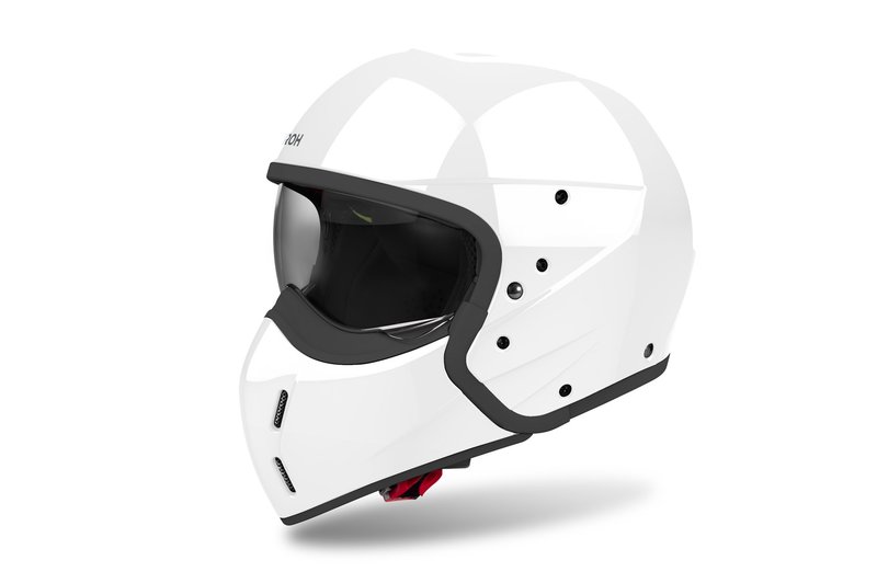 Prilba Motocyklová Čeľusťová Airoh J 110 Biely Lesk XL