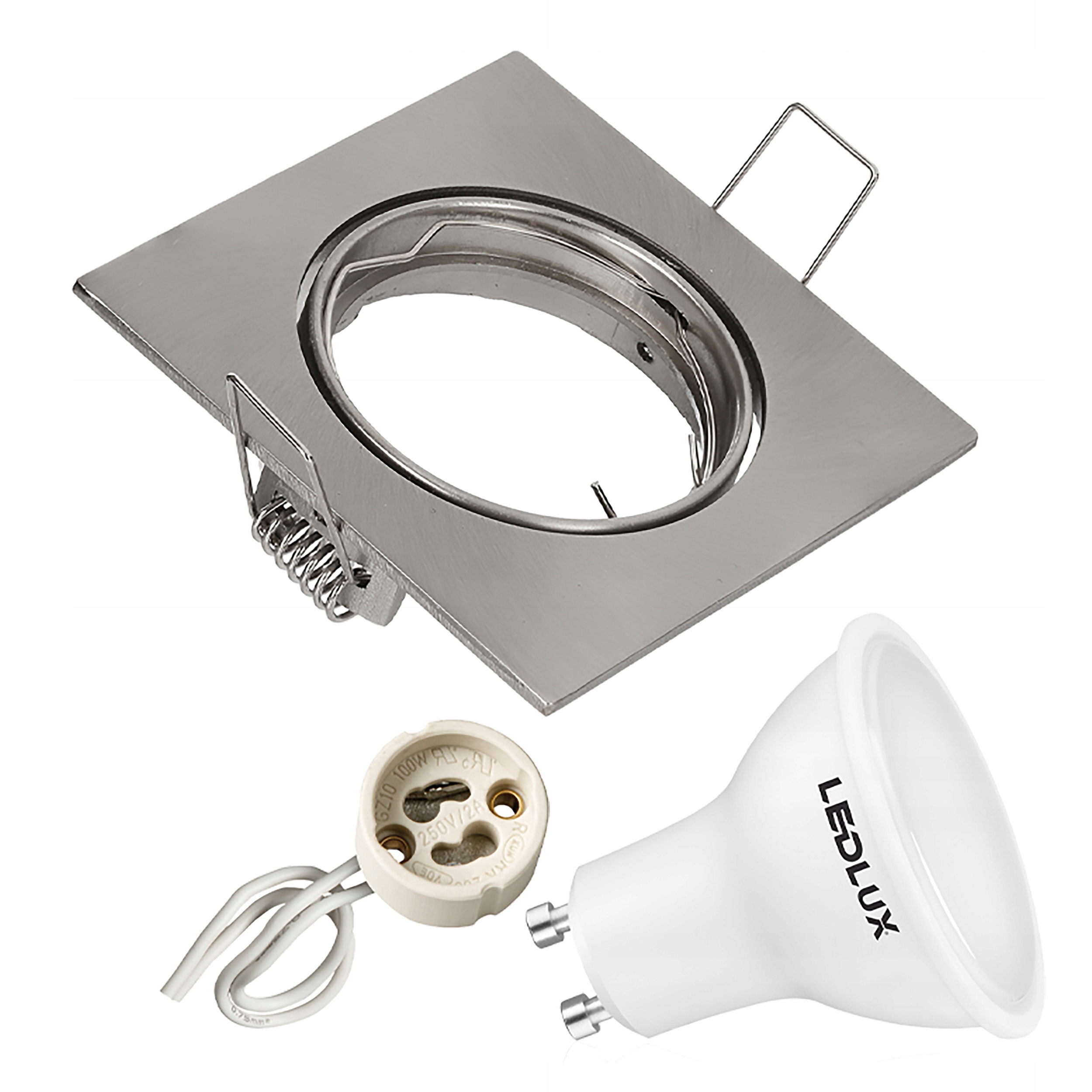 

Oprawa halogenowa Ruchoma kwadrat Led GU10 7,5W