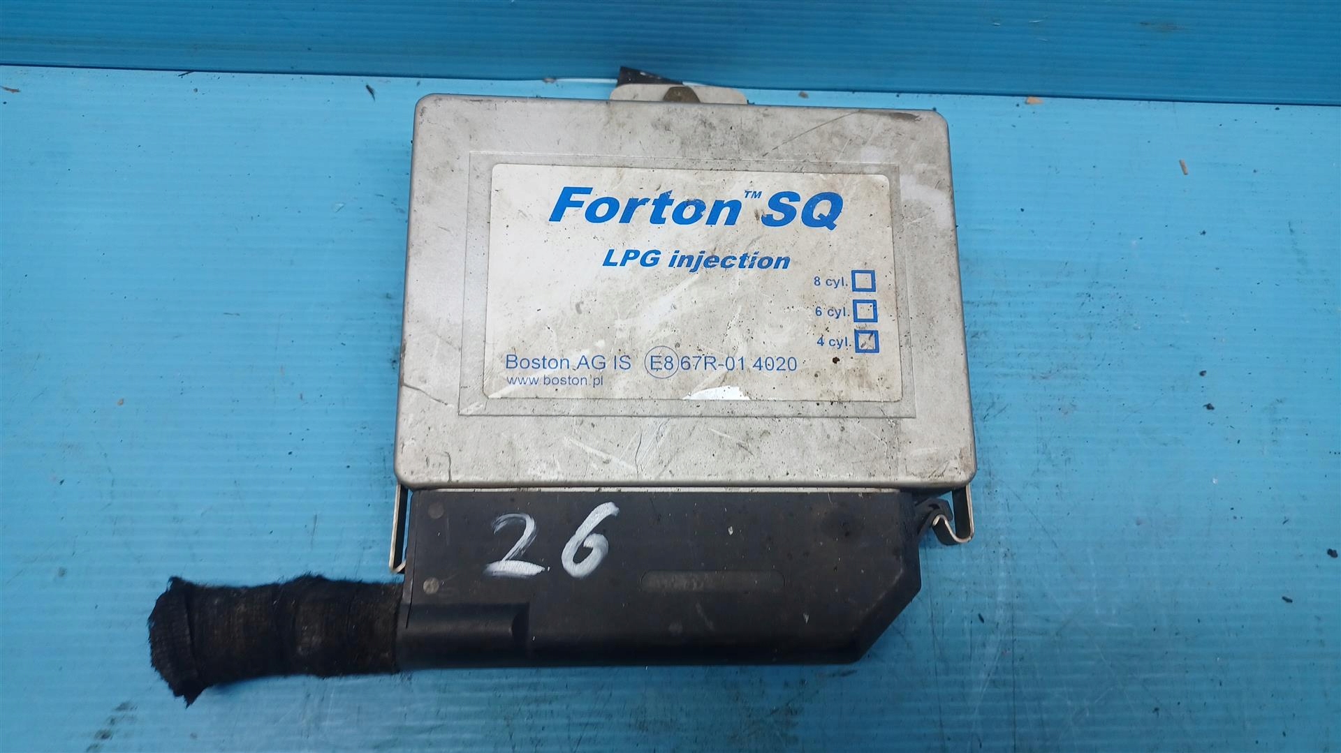 LPG газовий контролер FORTON sq 4 циліндри