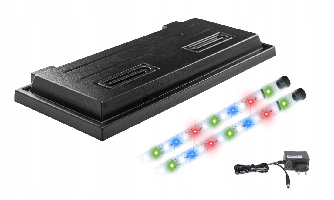 Kryt pro akvárium 80x40 černý Led osvětlení Full Spectrum Zbcbnb