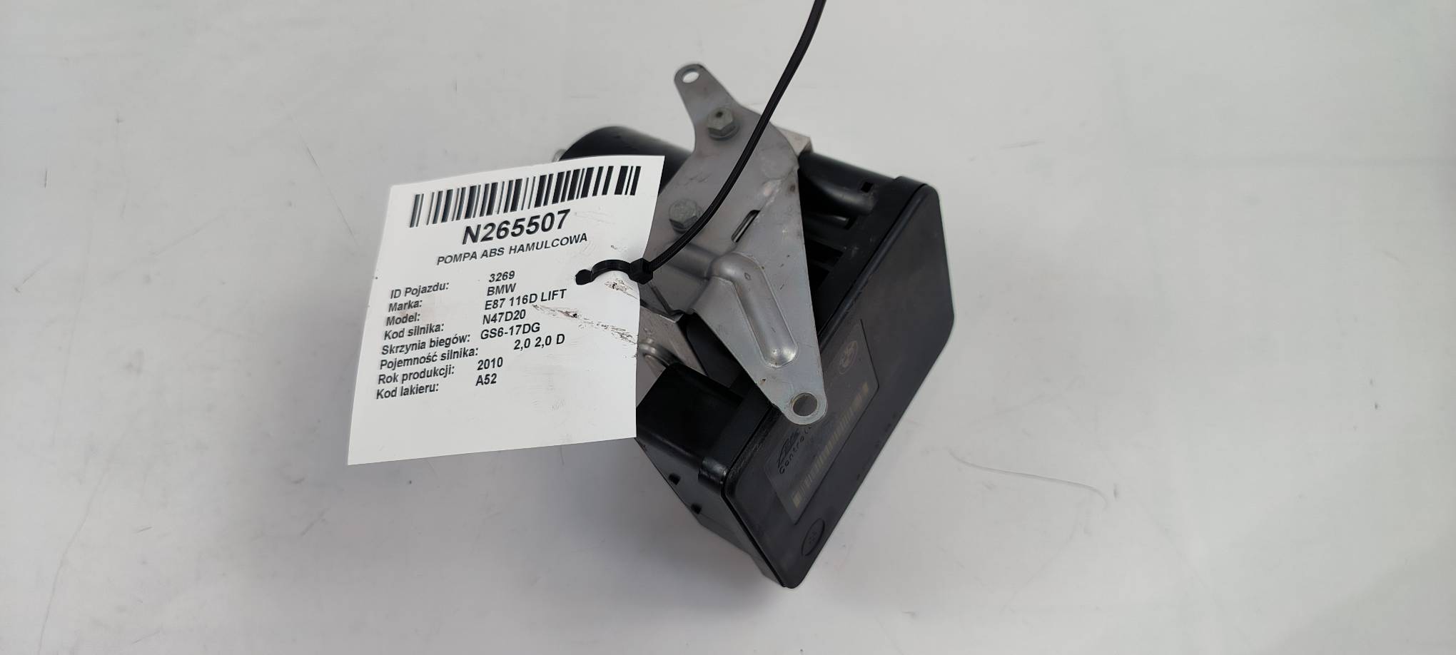 pump ABS brake 6791521 BMW E87 116D LIFT